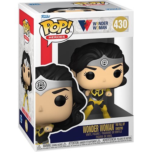 DC Heroes Pop! Vinyl Figure 80th Wonder Woman (The Fall of Sinestro) [430] - Fugitive Toys