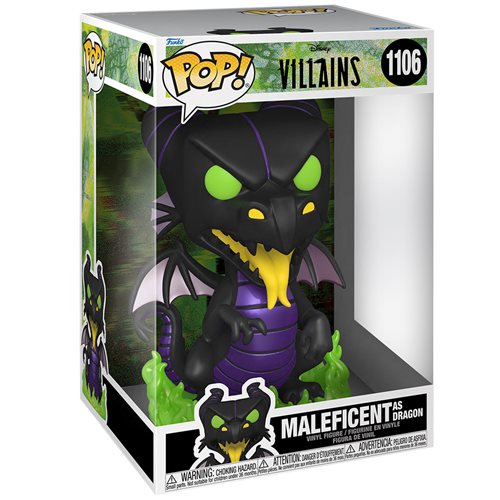 Disney Villains Jumbo Pop! Vinyl Figure Maleficent Dragon [10 Inch] [1106] - Fugitive Toys