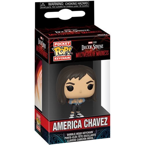 Doctor Strange in the Multiverse of Madness Pocket Pop! Keychain America Chavez - Fugitive Toys