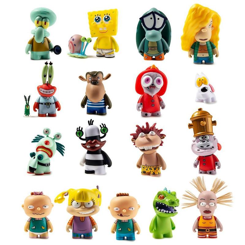 Kidrobot Nickelodeon 90's Collectible Vinyl Mini Series 2: (1 Blind Box) - Fugitive Toys