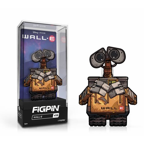 Disney Pixar Wall-E FiGPiN Enamel Pin: Wall-E [418] - Fugitive Toys