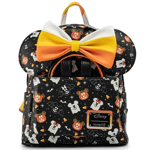 Loungefly x Disney Mickey and Minnie Mouse Spooky Mini Backpack and Headband Set - Fugitive Toys