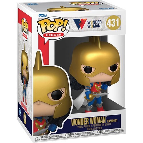 DC Heroes Pop! Vinyl Figure 80th Anniversary Wonder Woman (Flashpoint) [431] - Fugitive Toys