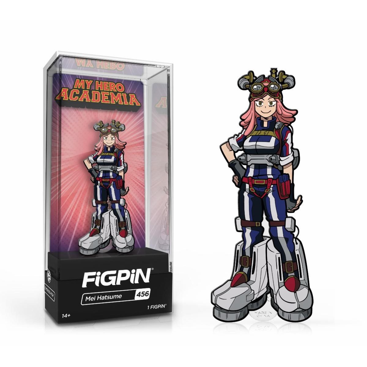 My Hero Academia: FiGPiN Enamel Pin Mei Hatsume [456] - Fugitive Toys