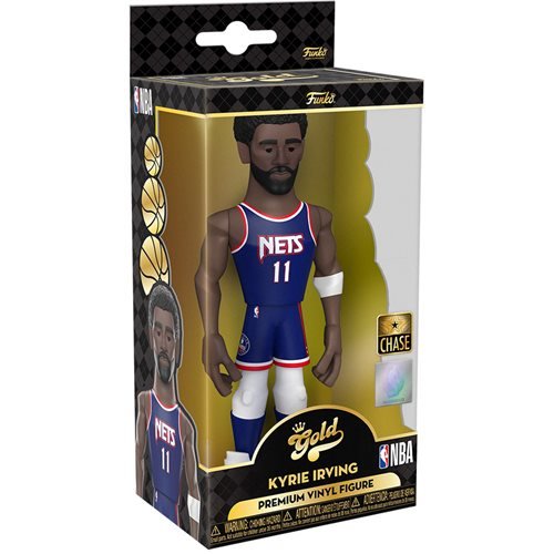 Funko Gold NBA Brooklyn Nets Kyrie Irving 5 inch Chase Exclusive Figure