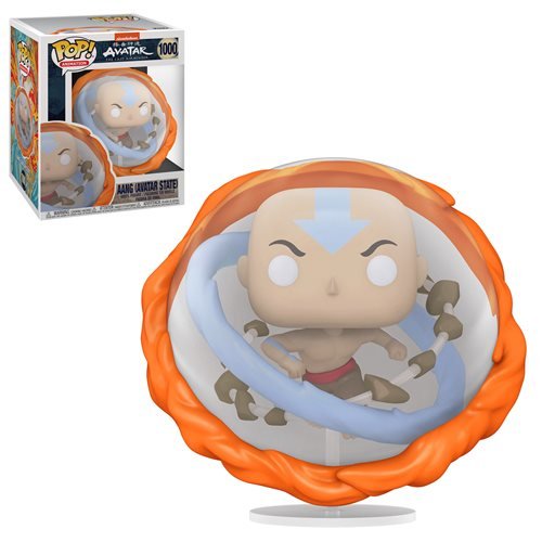 Avatar The Last Airbender Pop! Vinyl Figure Aang All Elements [6-Inch] [1000] - Fugitive Toys