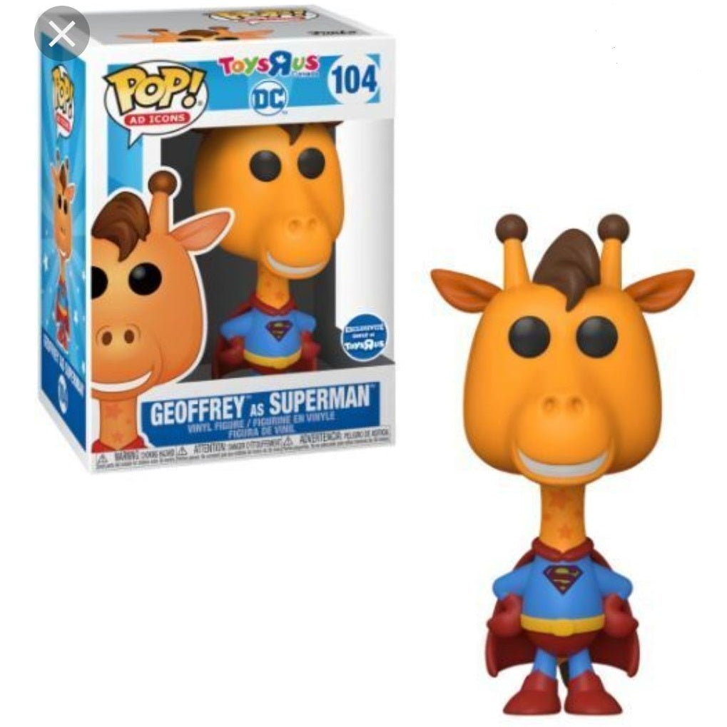 Ad Icons Pop! Vinyl Figure Geoffrey as Superman [104] - Fugitive Toys