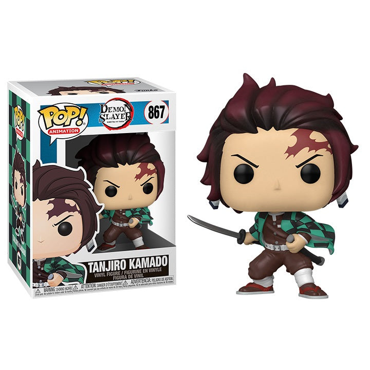 Demon Slayer Pop! Vinyl Figure Tanjiro Kamado [867] - Fugitive Toys