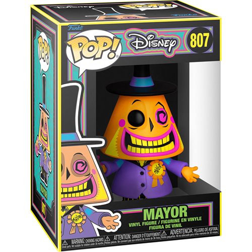 Disney The Nightmare Before Christmas Pop! Vinyl Mayor Blacklight [807] - Fugitive Toys