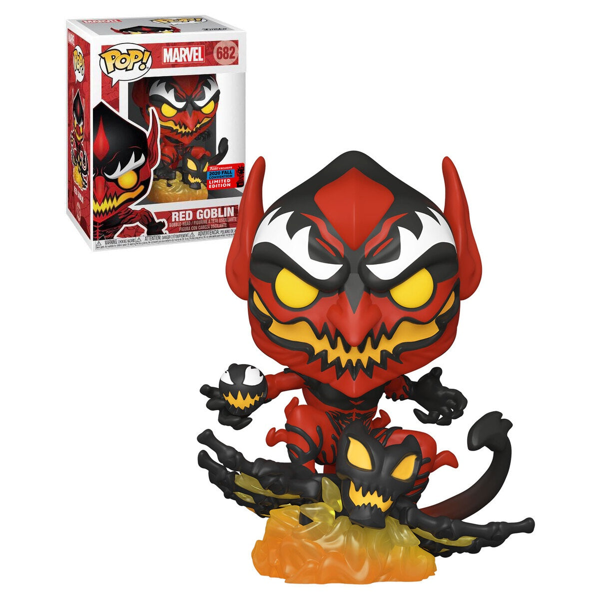 Spider-Man Pop! Vinyl Figure Red Goblin (2020 Fall Convention) [682] - Fugitive Toys