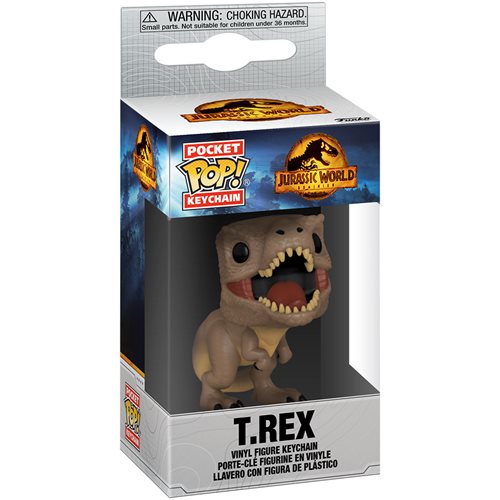 Jurassic World: Dominion Pocket Pop! Keychain T. Rex - Fugitive Toys