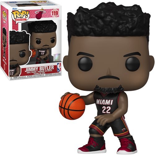 NBA Pop! Vinyl Figure Jimmy Butler Black Jersey (Heat) [119] - Fugitive Toys