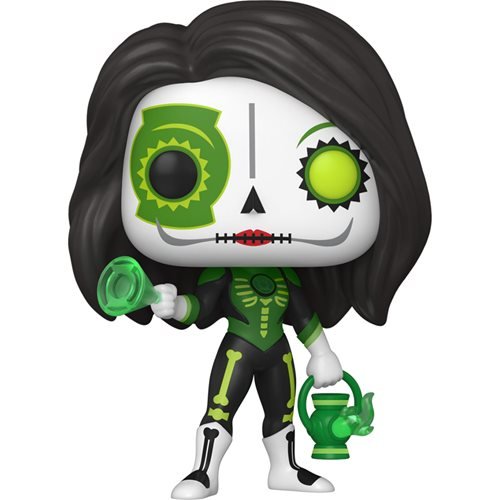 DC Heroes Pop! Vinyl Figure Dia de Los DC Green Lantern (Jessica Cruz) [411] - Fugitive Toys