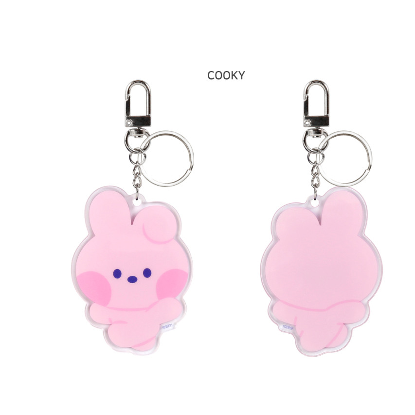 BT21 Big Acrylic Keyring Cooky