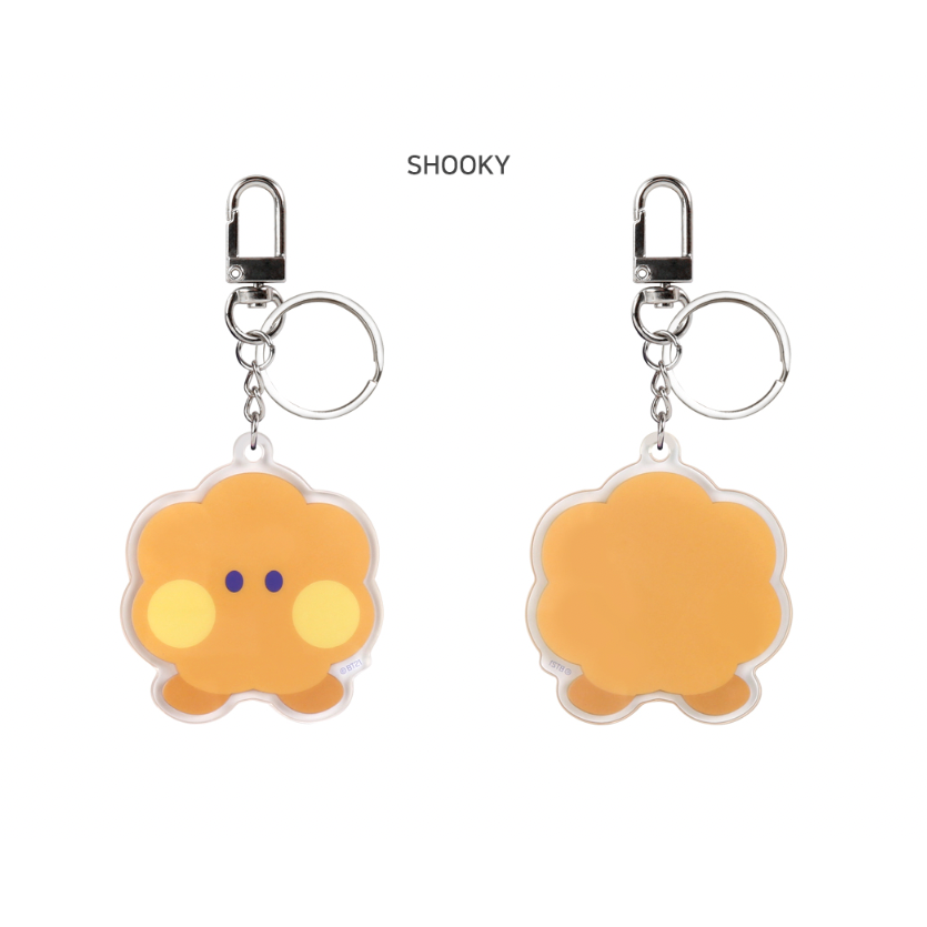 BT21 Big Acrylic Keyring Shooky