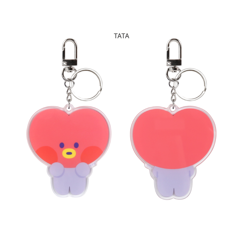 BT21 Big Acrylic Keyring Tata