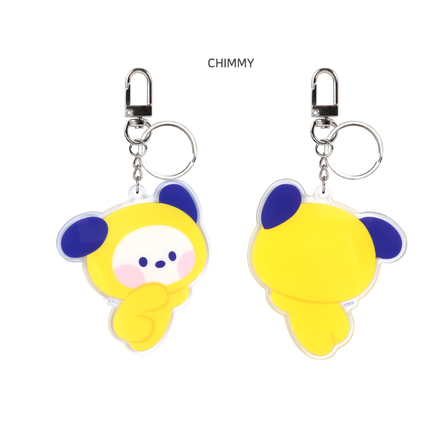 BT21 Big Acrylic Keyring Minini - Chimmy - Fugitive Toys