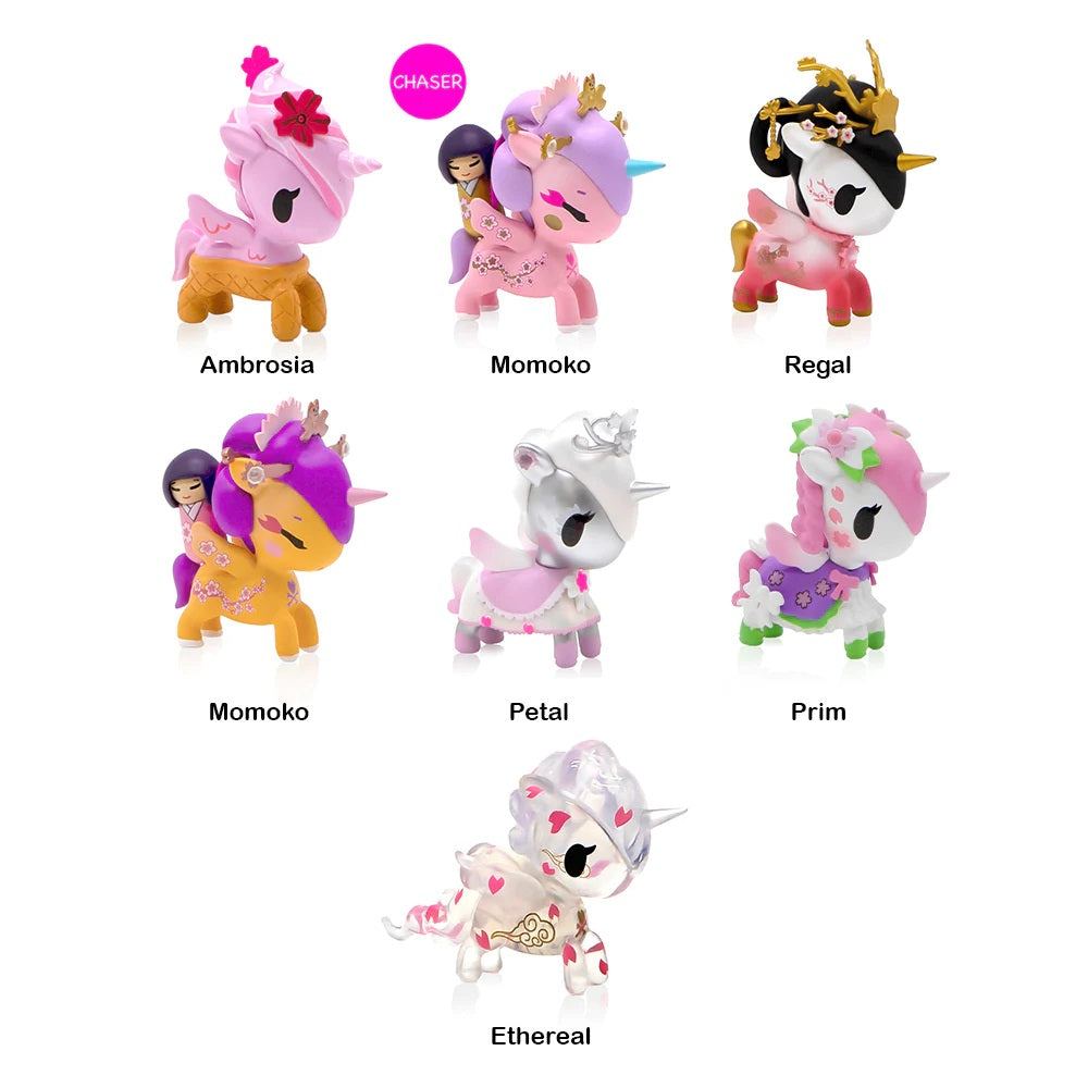 Tokidoki Cherry Blossom Unicorno Series 2: (1 Blind Box) - Fugitive Toys