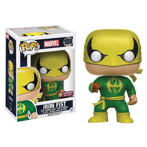 Marvel Pop! Vinyl Figure Iron Fist [Previews Exclusive] - Fugitive Toys