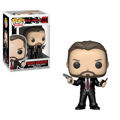 Die Hard Pop! Vinyl Figure Hans Gruber [669] - Fugitive Toys