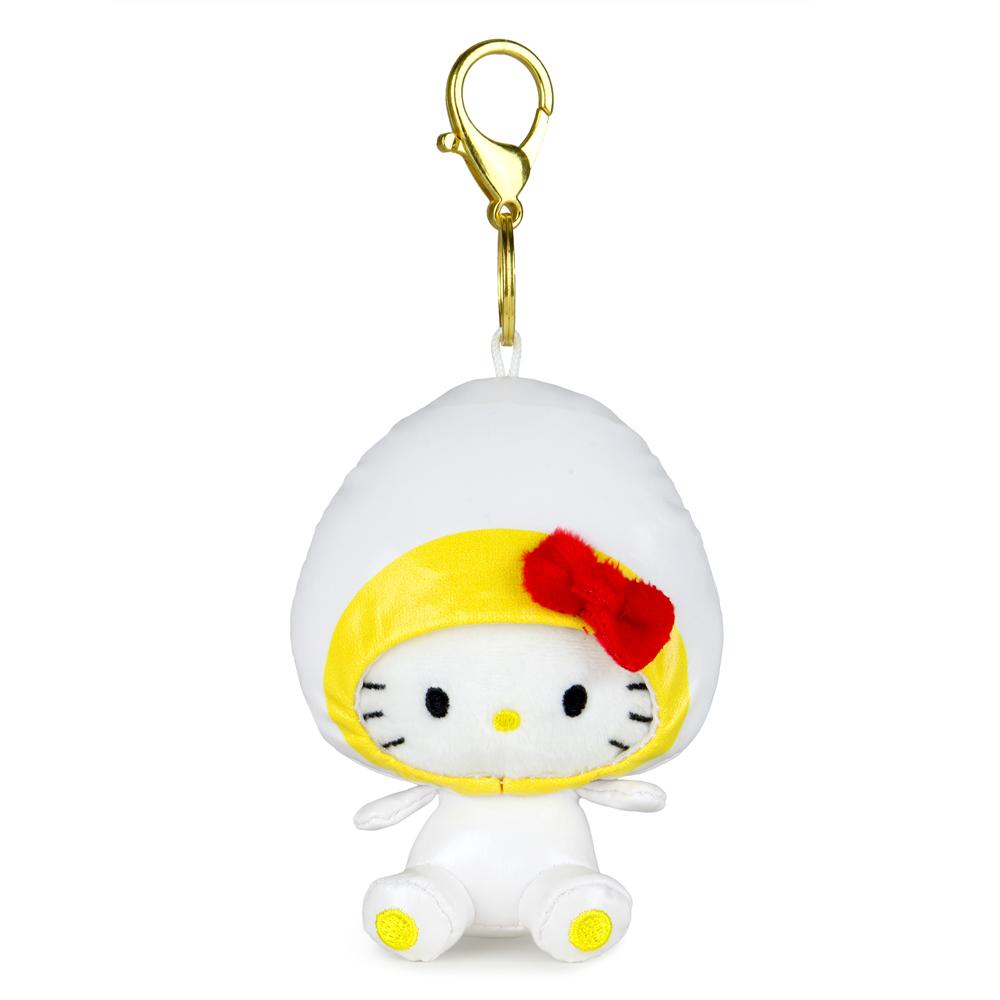 Kidrobot x Hello Kitty Nissin Cup Noodles Plush Charms: Egg - Fugitive Toys