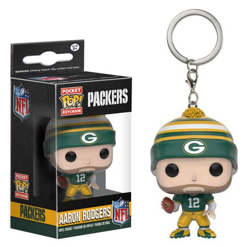 NFL Pocket Pop! Keychain Aaron Rodgers - Fugitive Toys