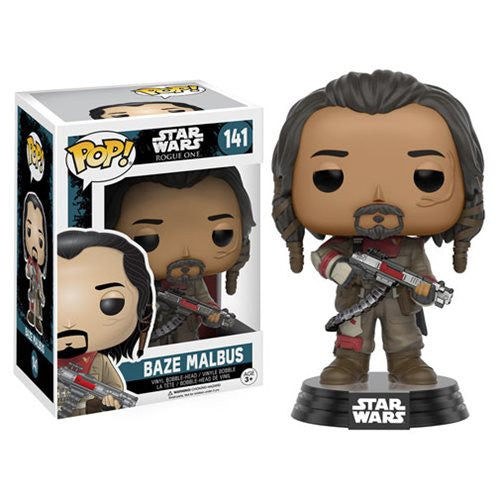 Star Wars Rogue One Pop! Vinyl Bobblehead Baze Malbus - Fugitive Toys