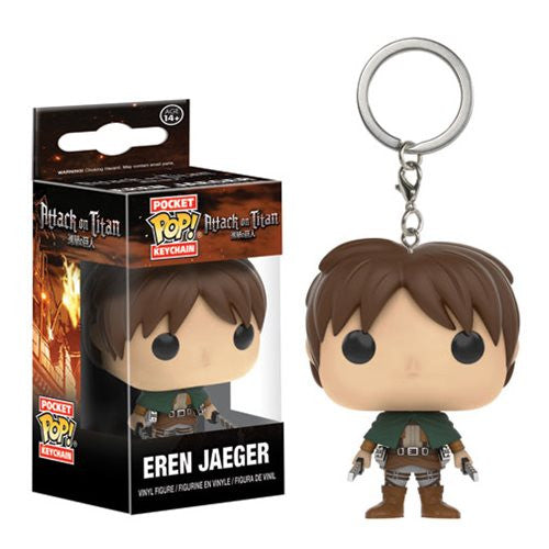 Attack on Titan Pocket Pop! Keychain Eren Jaeger - Fugitive Toys