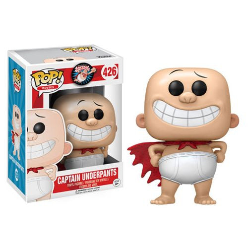 Movies Pop! Vinyl Figure Captain Underpants [Captain Underpants] - Fugitive Toys