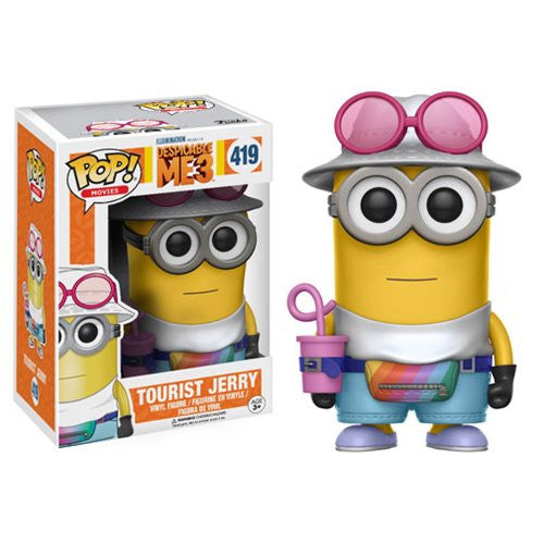 Movies Pop! Vinyl Figure Tourist Jerry [Despicable Me 3] - Fugitive Toys