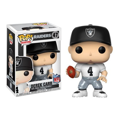 NFL Wave 4 Pop! Vinyl Figure Derek Carr (Away) [Oakland Raiders] [47] - Fugitive Toys