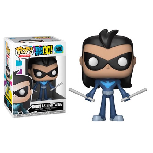 Teen Titans Go! Pop! Vinyl Figure Robin as Nightwing [580] - Fugitive Toys