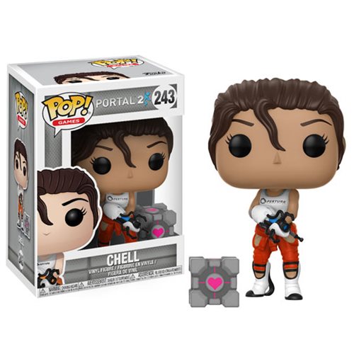 Portal 2 Pop! Vinyl Figure Chell with Portal Gun [243] - Fugitive Toys