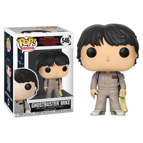 Stranger Things Pop! Vinyl Figure Ghostbusters Mike [546] - Fugitive Toys