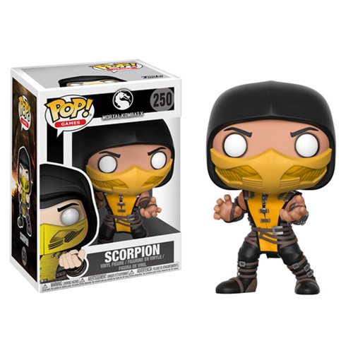 Mortal Kombat Pop! Vinyl Figure Scorpion [250] - Fugitive Toys