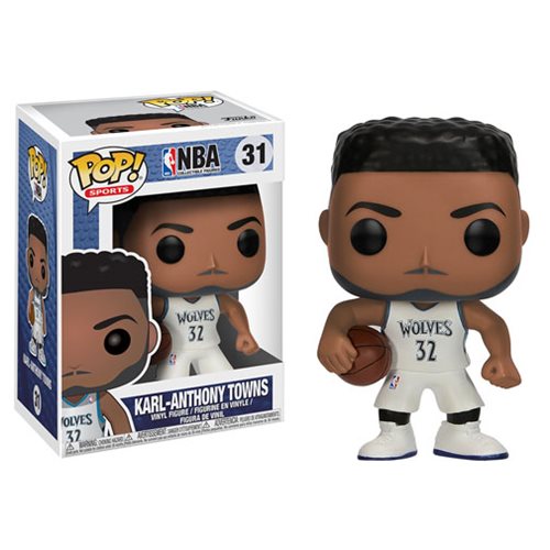 NBA Series 3 Pop! Vinyl Figure Karl Anthony Towns (Wolves) [31] - Fugitive Toys