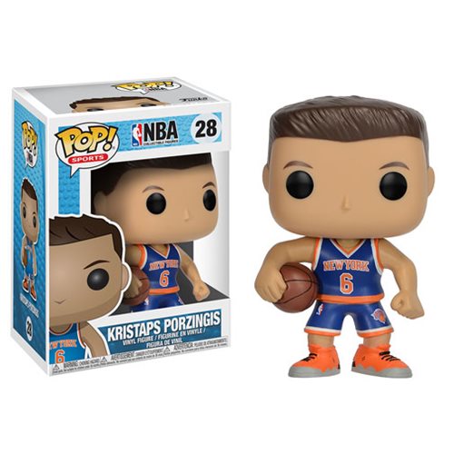 NBA Series 3 Pop! Vinyl Figure Kristaps Porzingis (Knicks) [28] - Fugitive Toys