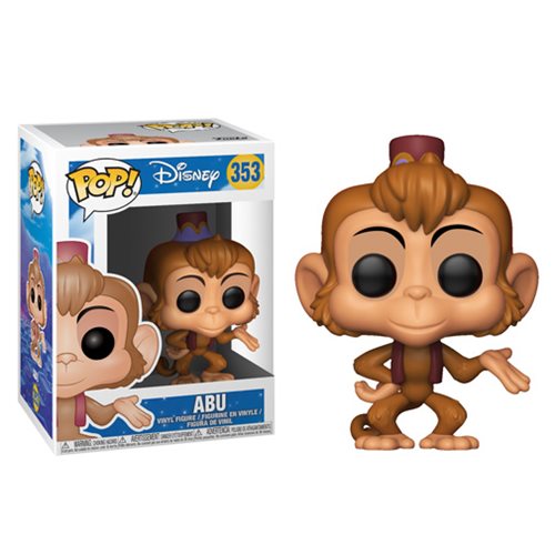 Disney Pop! Vinyl Figure Abu [Aladdin] [353] - Fugitive Toys