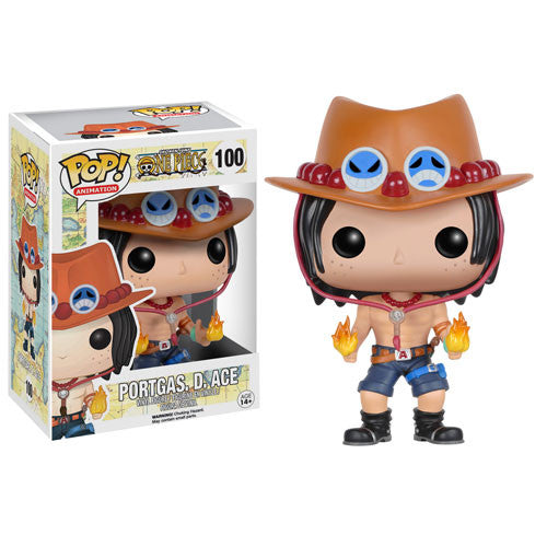 Anime Pop! Vinyl Figure Portgas D. Ace [One Piece] [100] - Fugitive Toys