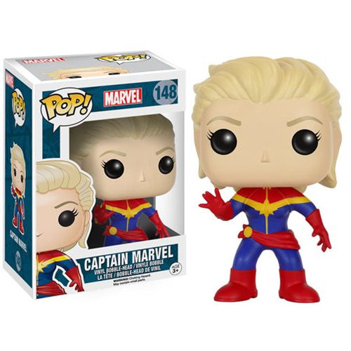 Marvel Pop! Vinyl Figure Unmasked Captain Marvel - Fugitive Toys