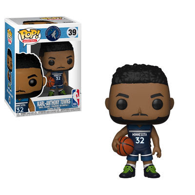 NBA Pop! Vinyl Figure Karl-Anthony Towns [Minnesota Timberwolves] [39] - Fugitive Toys