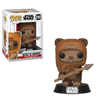 Star Wars Pop! Vinyl Figure Wicket. W. Warrick [Return of the Jedi] [290] - Fugitive Toys