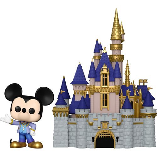 WDW 50th Town Pop! Vinyl Figure Cinderella Castle with Mickey Mouse [26] - Fugitive Toys