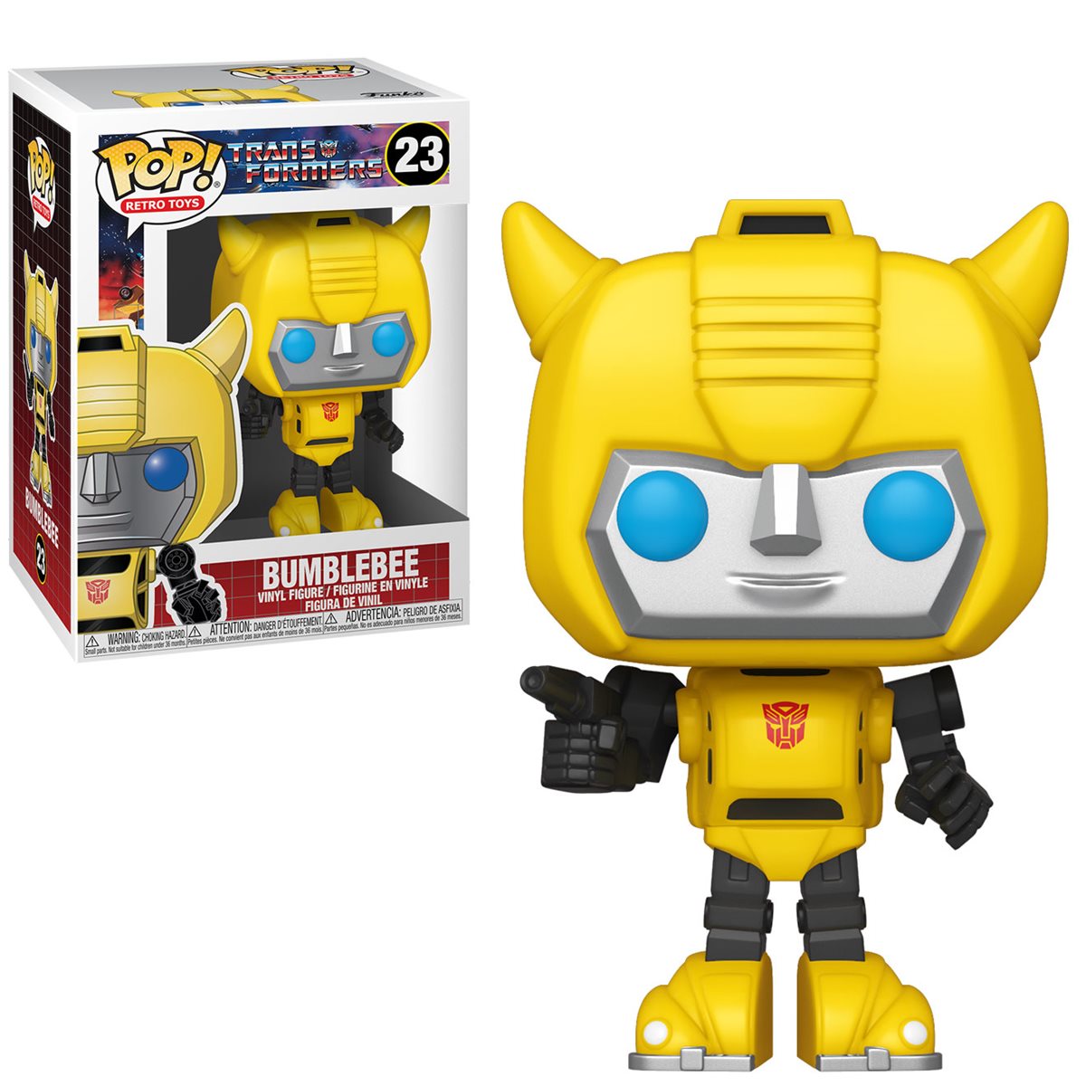 Transformers Retro Toys Pop! Vinyl Figure Bumblebee [23] - Fugitive Toys