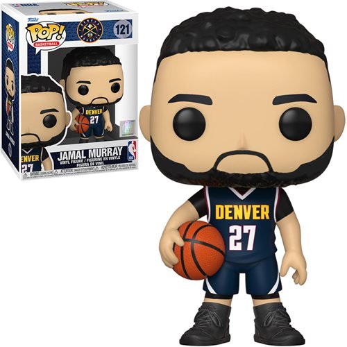 NBA Pop! Vinyl Figure Jamal Murray Dark Blue Jersey (Nuggets) [121] - Fugitive Toys