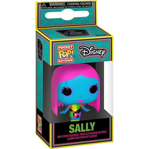 Disney Pocket Pop! Keychain Sally (Blacklight) [The Nightmare Before Christmas] - Fugitive Toys