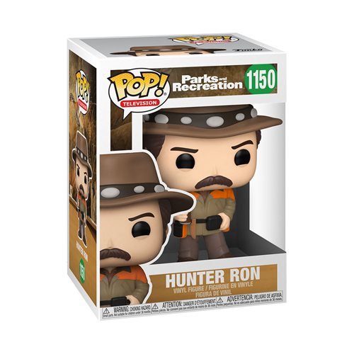 Parks and Recreation Pop! Vinyl Figure Hunter Ron [1150] - Fugitive Toys