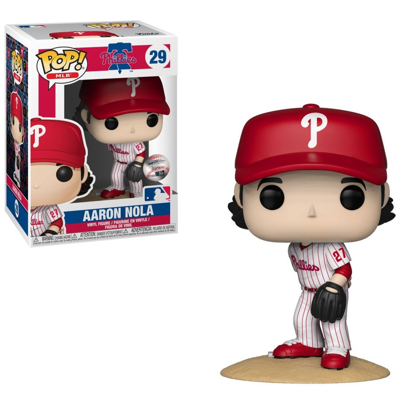 MLB Pop! Vinyl Figure Aaron Nola [Philadelphia Phillies] [29] - Fugitive Toys