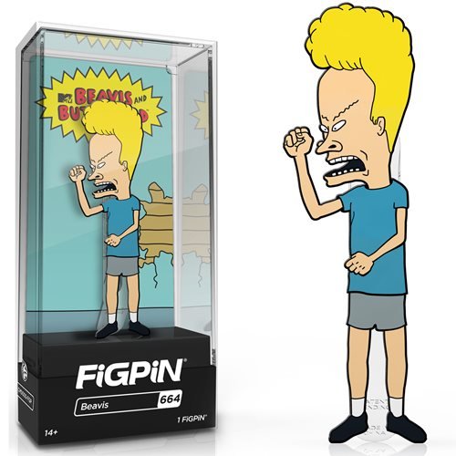 MTV Beavis and Butt-Head: FiGPiN Enamel Pin Beavis [664] - Fugitive Toys