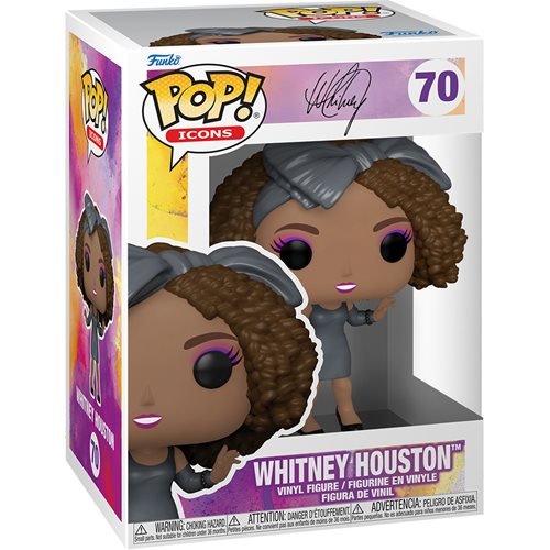 Rocks Pop! Vinyl Figure Whitney Houston (How Will I Know) [70] - Fugitive Toys